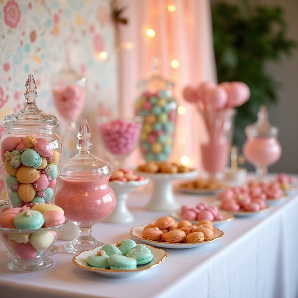 Кенді бар з солодощами на святі