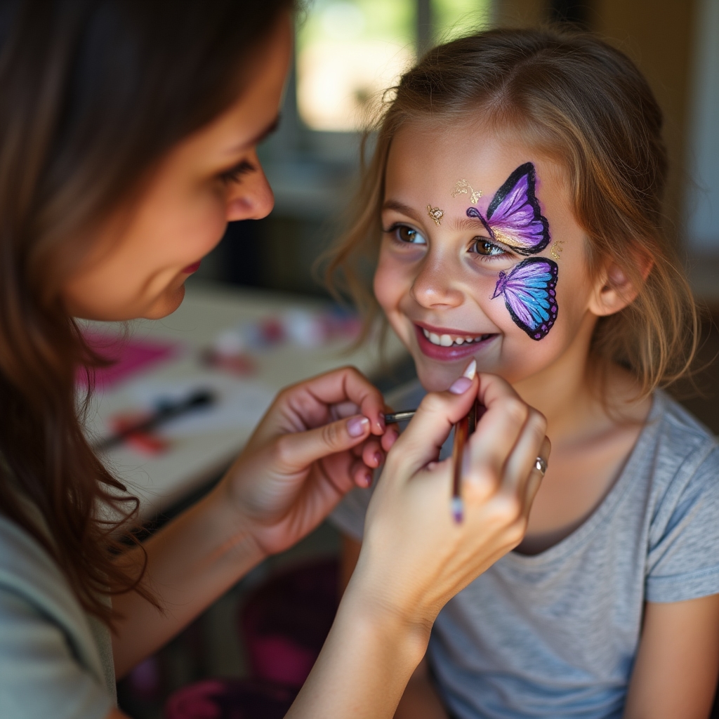 Аквагрим для дитини на святі
